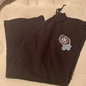 VS Pink boyfriend track pants